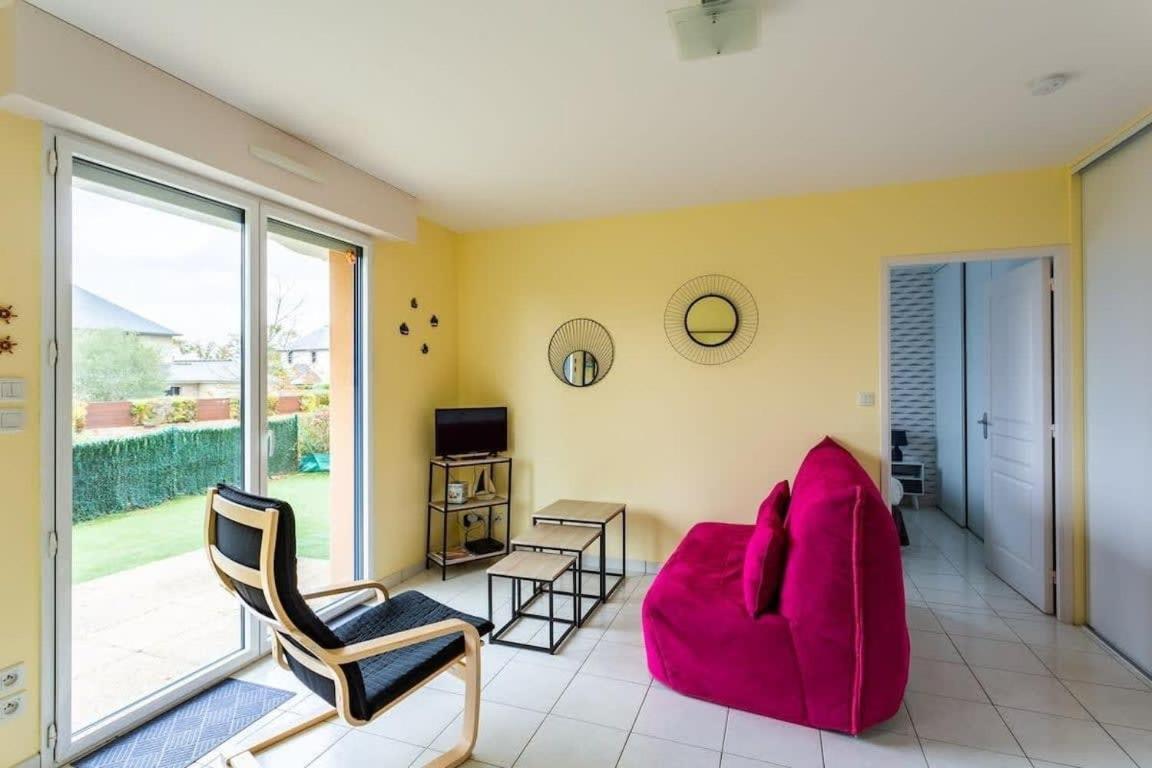 L'Opale - Joli Appartement Avec Jardin Et Garage Dinard Luaran gambar