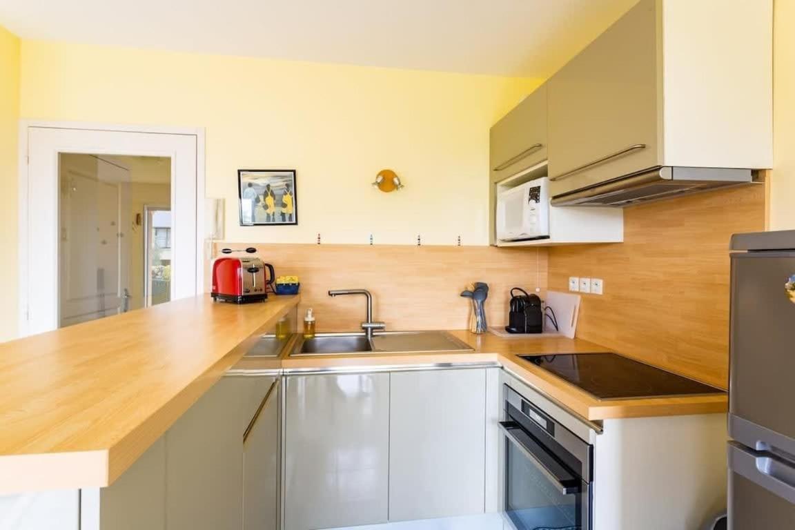 L'Opale - Joli Appartement Avec Jardin Et Garage Dinard Luaran gambar